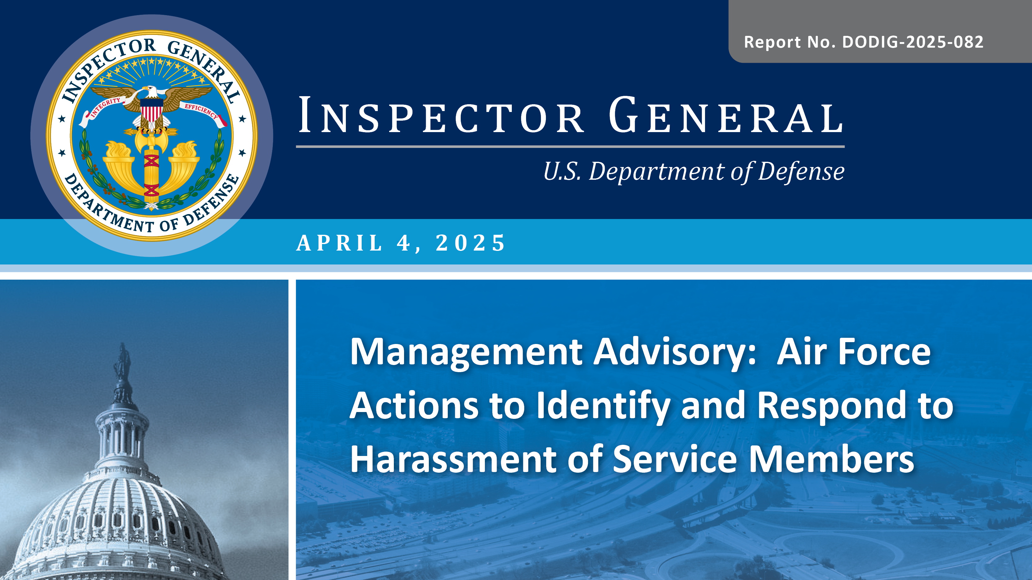 Management Advisory: